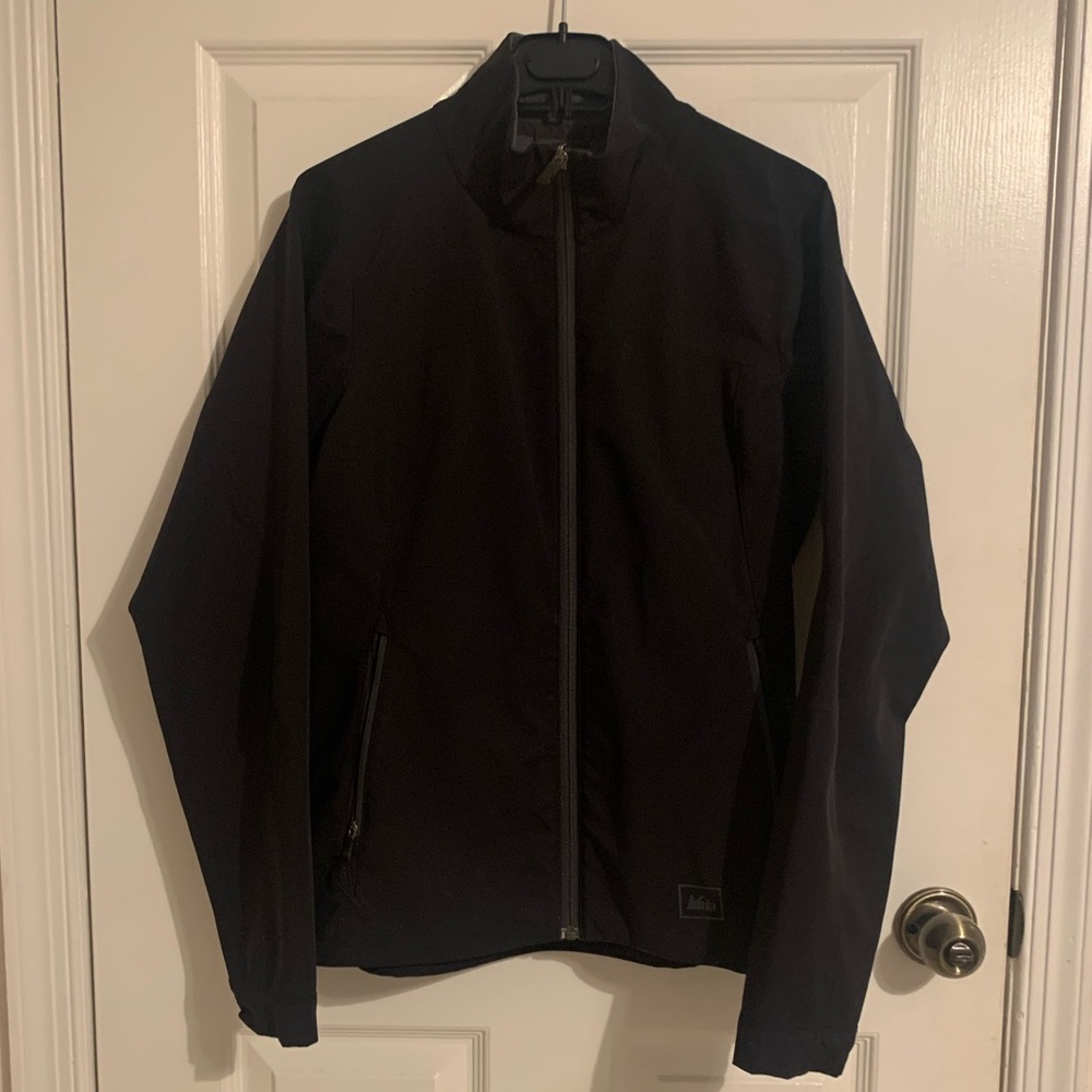 Waterproof REI zip rain jacket